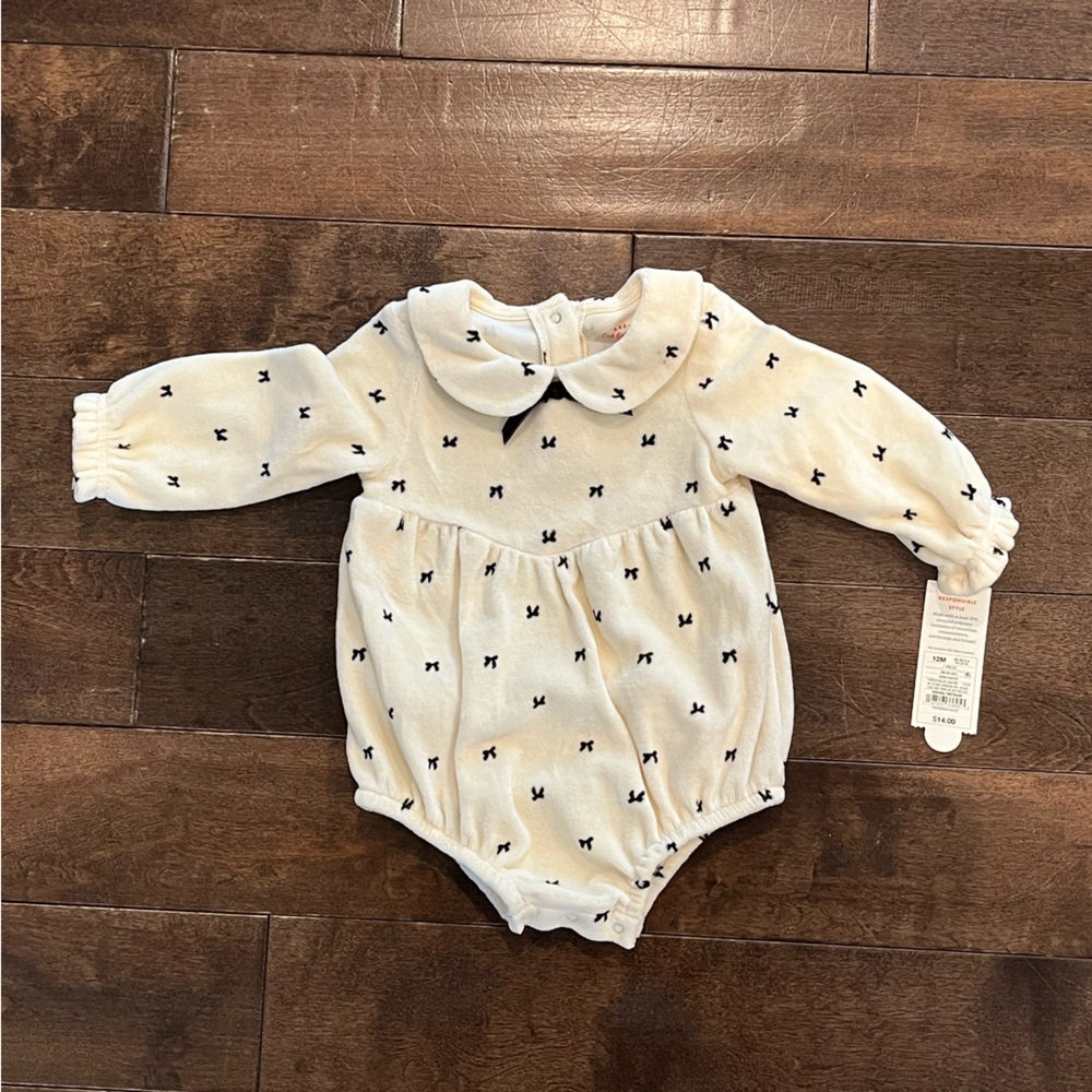 NWT Fleece Romper